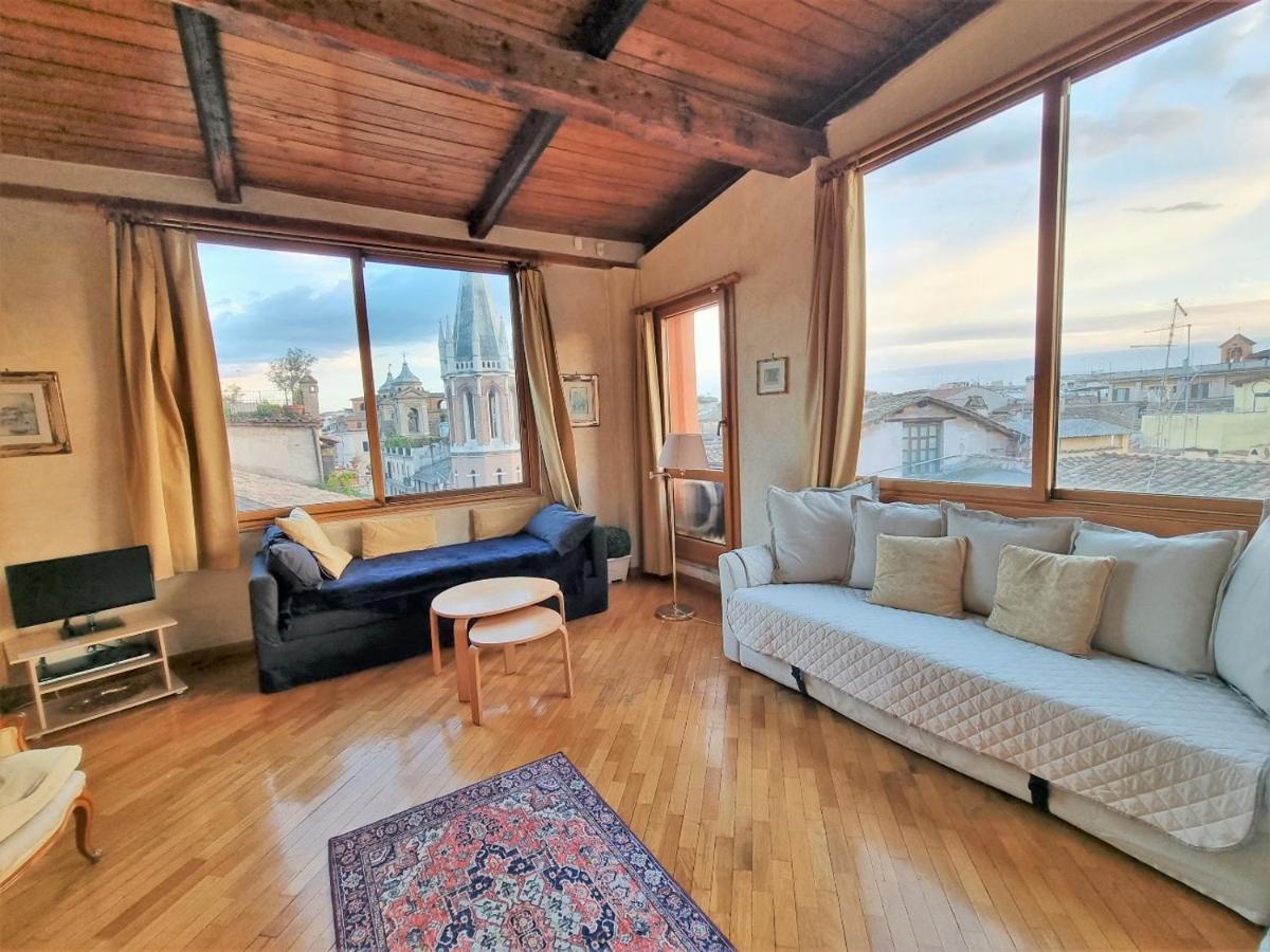 Amazing Panoramic Artist's Loft Spanish Steps Appartamento Roma